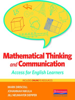 cover image of Mathematical Thinking and Communication